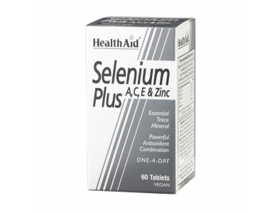 Health Aid Selenium Plus 200mg 60tabs