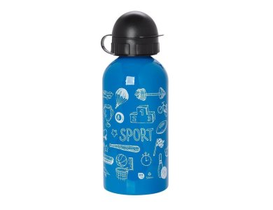 Eco Life Bottle Sports, Mεταλλικό Ανοξείδωτο Παγούρι-θερμός, 500ml