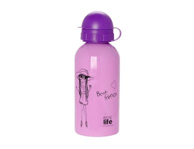Eco Life Bottle Fashion, Mεταλλικό Ανοξείδωτο Παγούρι-θερμός, 500ml