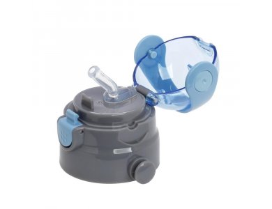 Eco Life Aνταλλακτικό πώμα για Kids Θερμούς-Παγούρια, Μπλε, 400ml