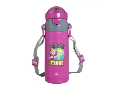 EcoLife Masha Earth First Magenta, Παγούρι Θερμός 400ml