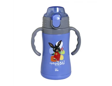 EcoLife Bing Voooosh, Παγούρι Θερμός με Χειρολαβές, 300ml