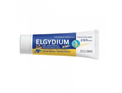 Elgydium  Kids Banana Oδοντόπαστα Σωληνάριο 50 ml
