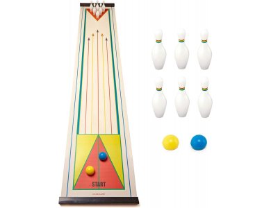 Kikkerland Tabletop Bowling, Επιτραπέζιο παιχνίδι, 1τμχ
