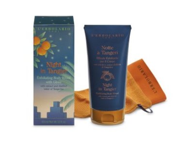 L'erbolario Notte a Tangeri Κρέμα σώματος με γάντι απολέπισης, 150ml