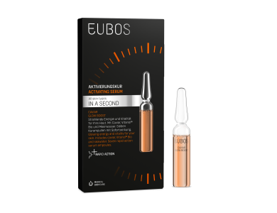 Eubos In A Second Caviar Glow Boost, Φόρμουλα κατά του Κουρασμένου & Ταλαιπωρημένου δέρματος, 7x2ml