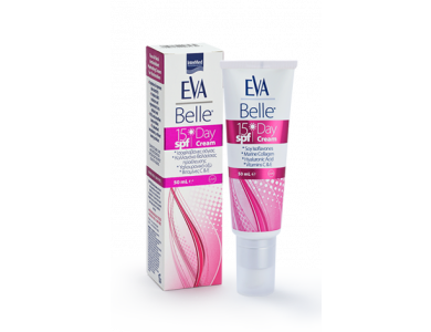 InterMed Eva Belle Day Face Cream, Ενυδατική Κρέμα Ημέρας με SPF15, 50ml