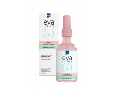 InterMed Eva Intima Normal Douche Daily Wellness, Κολπική Πλύση για τον Αποτελεσματικό Καθαρισμό, 147ml