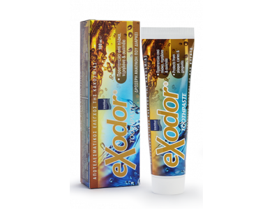 InterMed Exodor Toothpaste, Οδοντόκρεμα για Αποτελεσματικό Έλεγχο της Κακοσμίας, 100ml