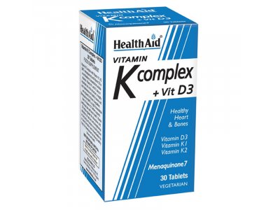 Health Aid K complex + Vitamin D3 30tabs