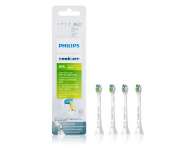 Philips Sonicare W2C Optimal White Mini HX6074/27, Ανταλλακτικά Κεφαλής Οδοντόβουρτσας, 4τμχ