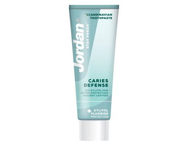 Jordan Fresh Caries Defense, Οδοντόκρεμα κατά της πλάκας, 75ml