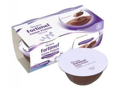 Fortimel Creme Protein, Σοκολάτα Κρέμα, 4Χ125, 1.6kcal