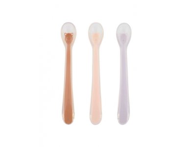 Trixie Feeding Spoon Mrs Cat Βρεφικό Σετ με Κουτάλια από Σιλικόνη για 4m+, 3τμχ