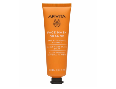 Apivita Face Mask, Μάσκα Λάμψης με Πορτοκάλι, 50ml