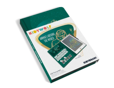 Kidywolf Kidywolf, Tablet Animals, ζωγραφικής με οθόνη LCD, 30 κάρτες , 1τμχ