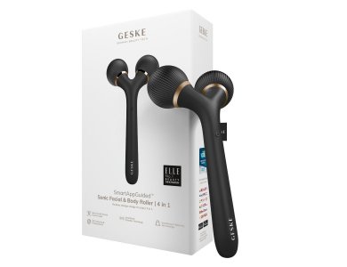 Geske Derma Rollers Sonic Facial & Body Roller 4 in 1 Συσκευή Προσώπου & Σώματος για Σύσφιξη Gray, 1τμχ