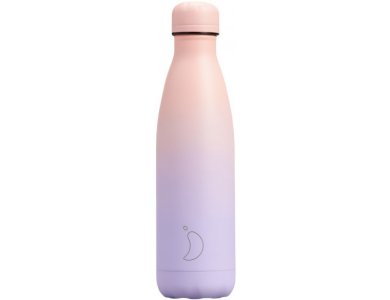 Chillys Ανοξείδωτος Θερμός, Gradient Lavender Fog, 500ml