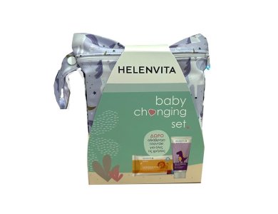 Helenvita Baby Nappy Rash Cream, Κρέμα για την Αλλαγή Της Πάνας, 150ml & Baby Μωρομάντηλα, 64τμχ