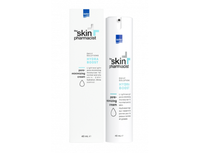 InterMed Skin Pharmacist Hydra Boost Pore-Minimizing Cream, Ελαφριά Ενυδατική Κρέμα για Κανονικό & Λιπαρό Δέρμα, 40ml