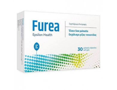 Epsilon Health Furea, Συμπλήρωμα Διατροφής για τον Προστάτη με Έλαιο Saw Palmetto & Εκχύλισμα Ρίζας Τσουκνίδας, 30caps