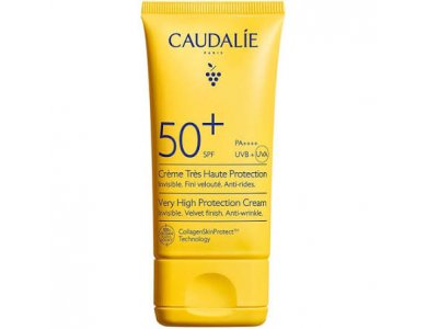 Caudalie Very High Protection Cream SPF50+ Αντηλιακό Προσώπου, 50ml