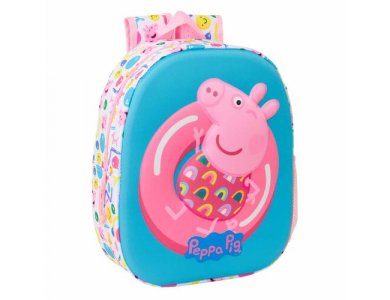 Peppa Pig 3D, Σχολικό Σακίδιο Πλάτης, 1τμχ
