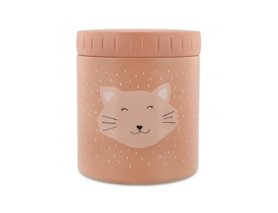 Trixie Food Pot, Θερμός Φαγητού με διπλό τοίχωμα από ανοξείδωτο ατσάλι, Mrs Cat, 500ml