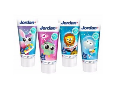 Jordan Kids Toothpaste, Παιδική Οδοντόκρεμα 0-5 ετών, 50ml