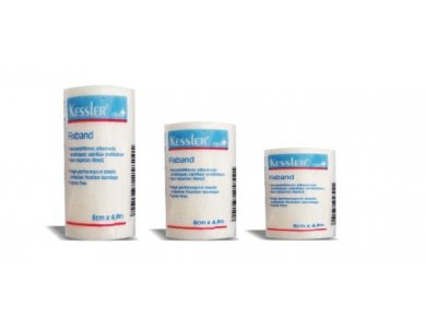 Kessler Fixband , Αυτοκόλλητος Ελαστικός Επίδεσμος 8cmx4m, 1τμχ