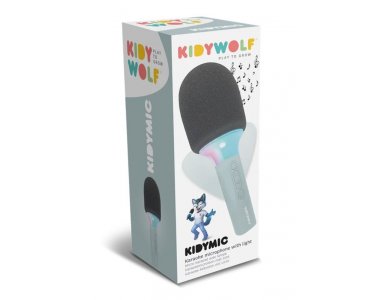 Kidywolf, Μικρόφωνο Karaoke επαναφορτιζόμενο με φως & bluetooth