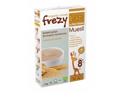 Frezylac Βιολογική Βρεφική Κρέμα το Πρώτο μου Μούσλι από τον 8ο Μήνα, 175gr