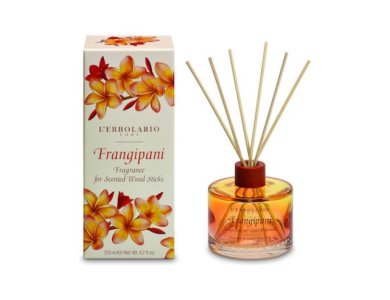 L’erbolario Frangipani Αρωματικό Χώρου με Ξύλινα Στικς, 125ml