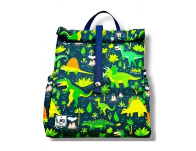 The Lunch Bags Kids Dinos, Ισοθερμική Τσάντα Φαγητού (8Lt), 1τμχ
