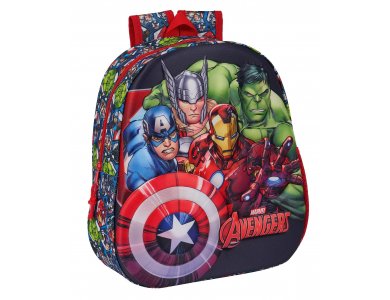 Avengers 3D, Σχολικό Σακίδιο Πλάτης, 1τμχ