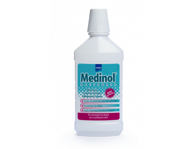 InterMed Medinol Mouthwash, Φθοριούχο Καθημερινό Στοματικό Διάλυμα, 500ml