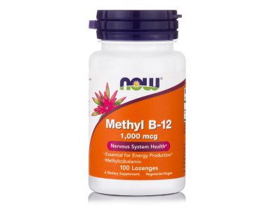 Now Methyl B-12 1000mcg 100παστίλιες