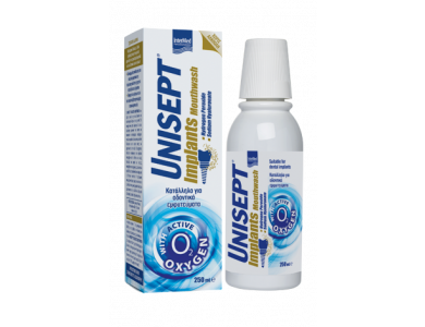 InterMed Unisept Implant Mouthwash, Στοματικό Διάλυμα, 250ml