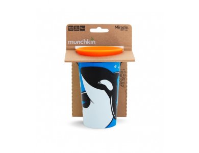 Munchkin Miracle 360° Sippy Cup 12m+ Orca, 266ml
