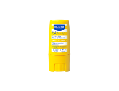 Mustela High Protection Sun Stick SPF50 Αντηλιακό Στικ Προσώπου-Σώματος, 9ml