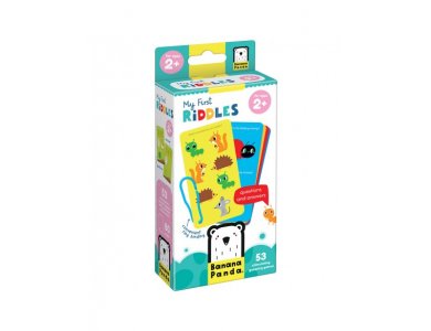 Banana Panda My First Riddles, Εκπαιδευτικές Κάρτες, 2ετών+