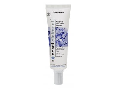 Frezyderm Nasal Ointment Άνυδρη Ρινική Αλοιφή για Αντιμετώπιση Ερεθισμών & Ενίσχυσης Επιδερμικού Φραγμού, 15ml