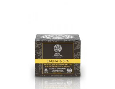 Natura Siberica Sauna & Spa Natural Siberian Foot Butter Βούτυρο για τα Πόδια, 120ml