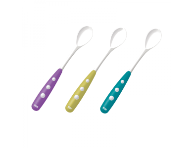 Nuk Easy Learning, Εκπαιδευτικό Αντιολισθητικό Κουταλάκι, από τον 6m+, 2τμχ