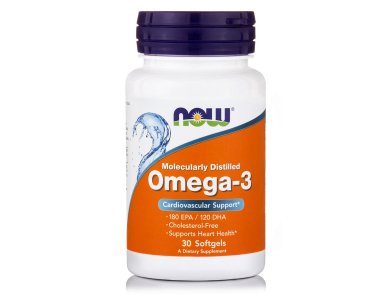 Now Omega-3 1000mg, 30softgels