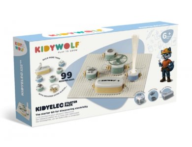 Kidywolf: Εκπαιδευτικό κιτ Ηλεκτρικών Κυκλωμάτων για παιδιά 6+ ετών, 1τμχ