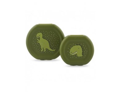 Trixie Snack Box with Clip, Φαγητοδοχείο Mr. Dino, 2τμχ