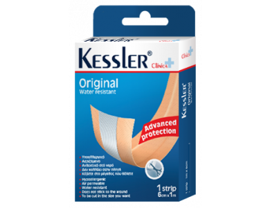 Kessler Clinica Original Αυτοκόλλητος Επίδεσμος 1mx6cm