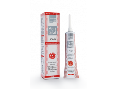 InterMed Perianal Cream, Κρέμα Ανακούφισης Για Αιμορροϊδες, 45gr