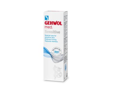 Gehwol med Sensitive, Κρέμα Ειδικής Φροντίδας για το ευαίσθητο δέρμα των Ποδιών, 75ml